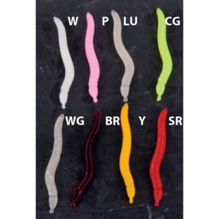 Iron Trout gumová nástraha Worms vzor Y 4 cm